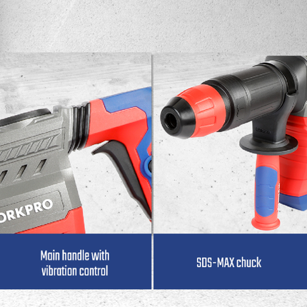 WorkPro Demolition Hammer 1300W (WP470600)