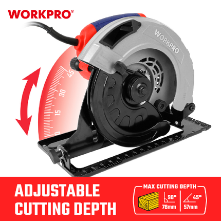WORX PRO 2800W Circular Saw (WP471202)