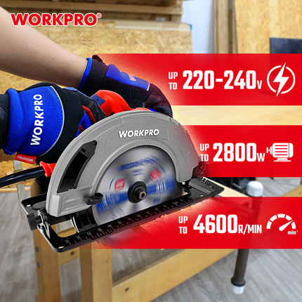 WORX PRO 2800W Circular Saw (WP471202)
