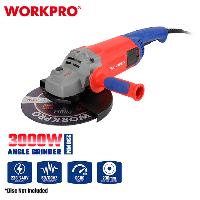 صاروخ قص 9 انش 3000 واط من وورك برو ( WP472005 )