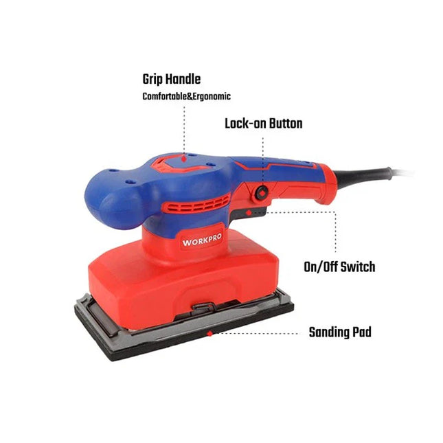 صنفرة تشطيب احترافية بـ 1/3 ورقة | WP472401