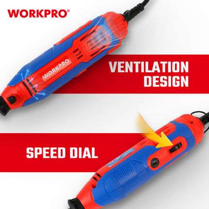 WORKPRO 130W Electric Rotary Tool (WP472411CE)