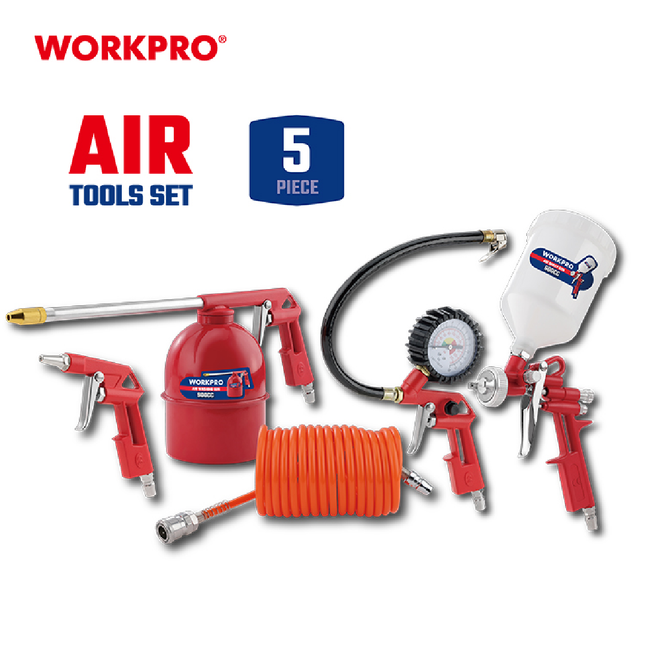 WORKPRO 5-piece Air Tool Kit (WP512000)