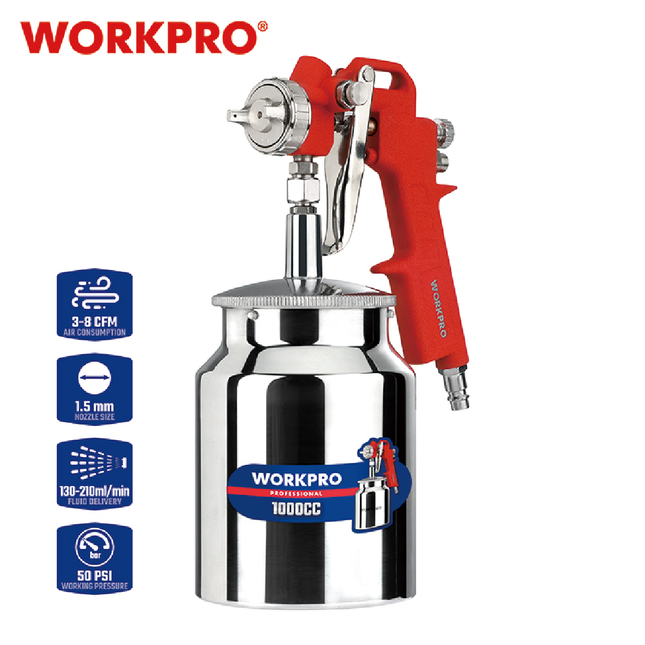 Workpro Paint Spray Gun 1000ml (WP512002)