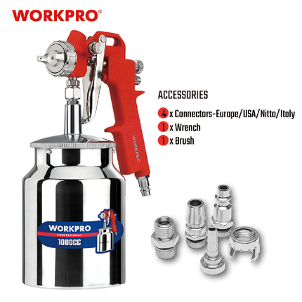 Workpro Paint Spray Gun 1000ml (WP512002)