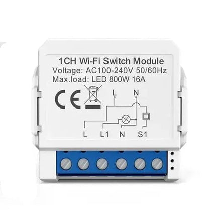 Smart Mini Control Switch 16A Tuya Type