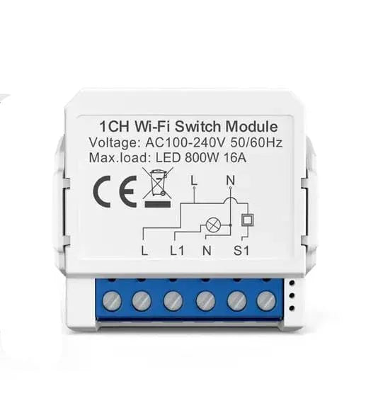 Smart Mini Control Switch 16A Tuya Type