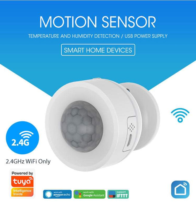 Tuya Smart Wi-Fi Motion Sensor | Battery Powered