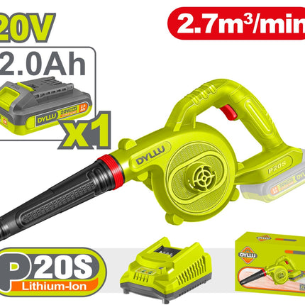 بلور شحن ديلو مع بطارية 2امبير وشاحن