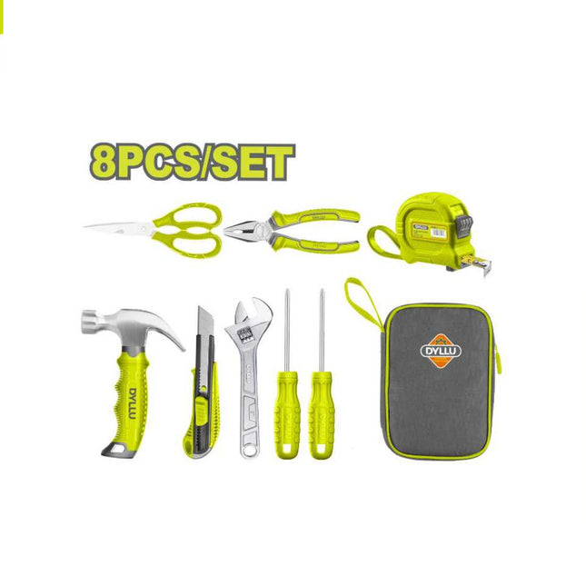طقم عدة يدوي 8 قطع ديلو