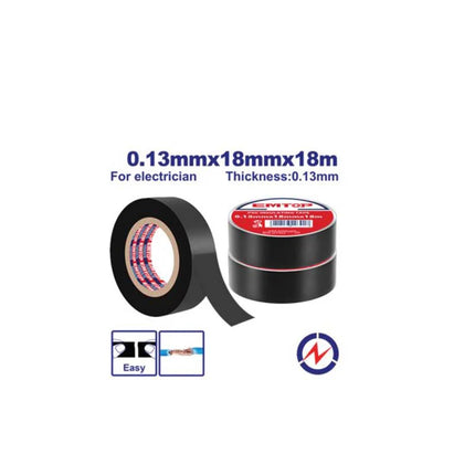 تب كهربائي  لون  اسود  EMTOP EPNT1104 PVC