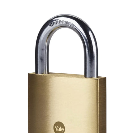 Yale brass padlock, 30mm