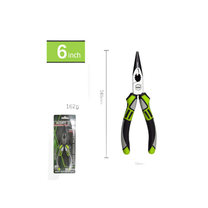 Excort 6-inch Slim Nose Pliers