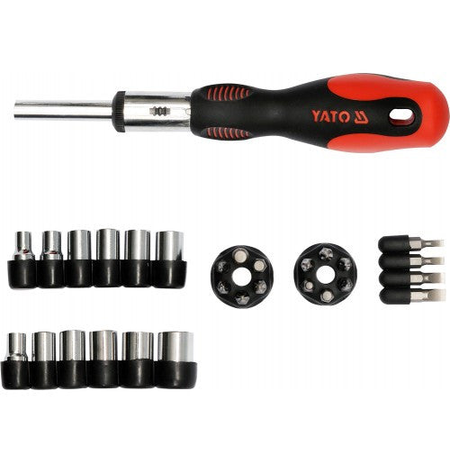 طقم مفك يد اتوماتيك 29 قطعة ياتو