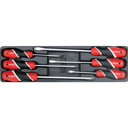 طقم عدة 64 مع صندوق معدني ياتو