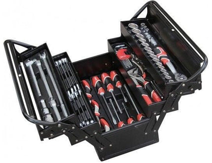 طقم عدة 64 مع صندوق معدني ياتو