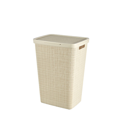 JUTE BOX OFFWHITE 58L || سلة - Mega Hardware