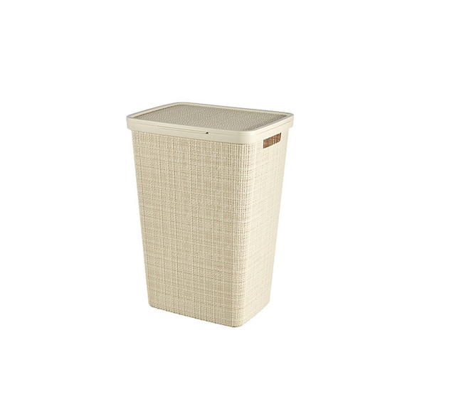 JUTE BOX OFFWHITE 58L || سلة - Mega Hardware