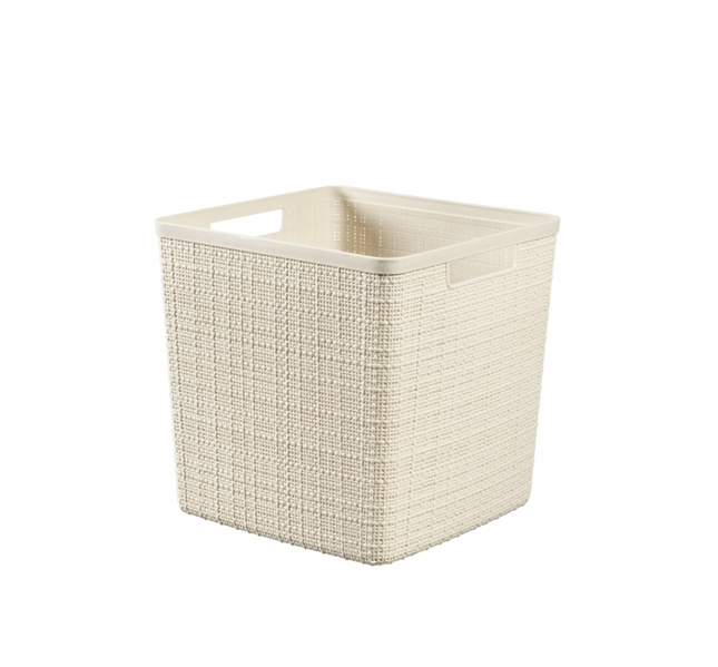 Curver - Jute Box - 28 x 28 x 27 Cm || سلة - Mega Hardware
