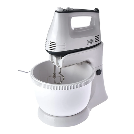 عجانة/خفاقة يدوية بـ 5 سرعات عالية مع وظيفة التيربو قوة 300 واط من Black & Decker