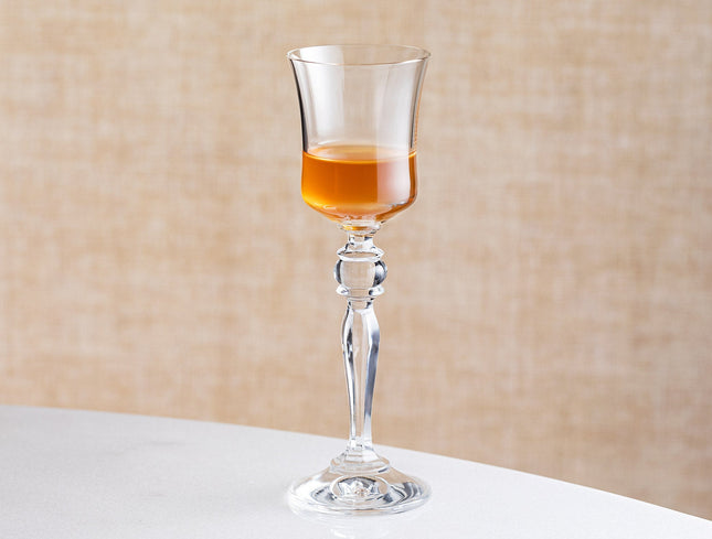 Grace Crystal Collection 6 Coffee Cups - Elegant Set