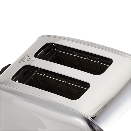 حماصة خبز 2 شريحة من الستانلس ستيل قوة 1050 واط ماركة Black & Decker