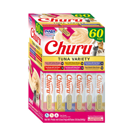 Inaba Churu 60pcs Tuna Variety Box for Pets
