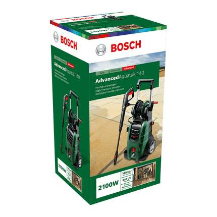 مضخة غسيل سيارات 140 بار بوش/ موتور