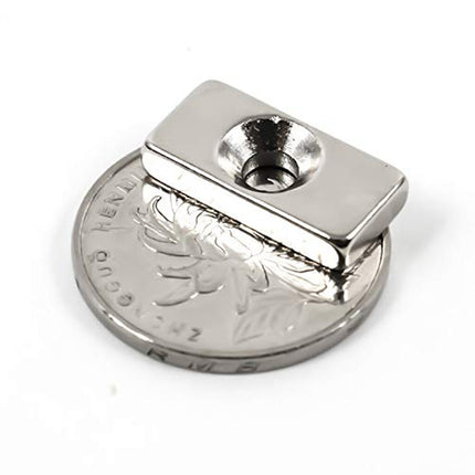 30x20x5-5mm  مغناطيس مثقوب صناعي ثقيل