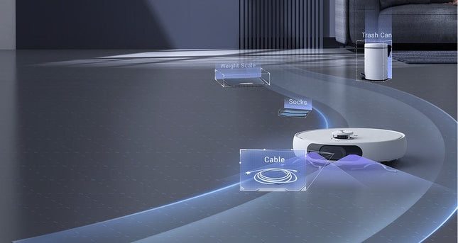 مكنسة الروبوت الكهربائية والممسحة الآلية EZVIZ RS2