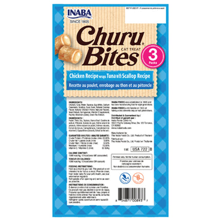 Inaba  Churu Bites Tuna with Scallop Recipe