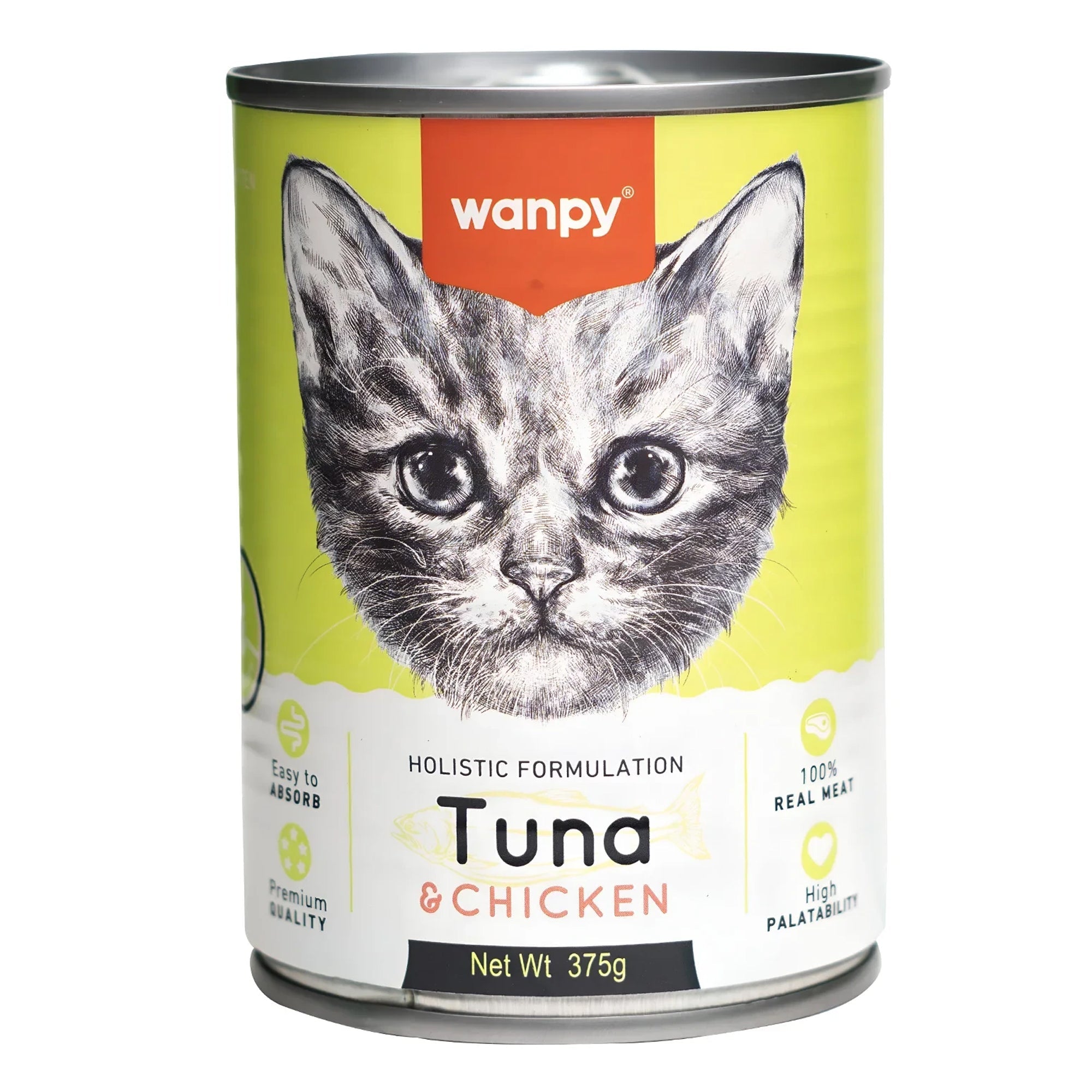 Wanpy Wet Food Tuna & Chicken 375g |