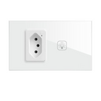 1 light switch + 1 power socket