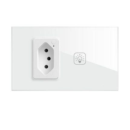 Smart Control Key with Smart Power Outlet | (Black or White) | Tuya