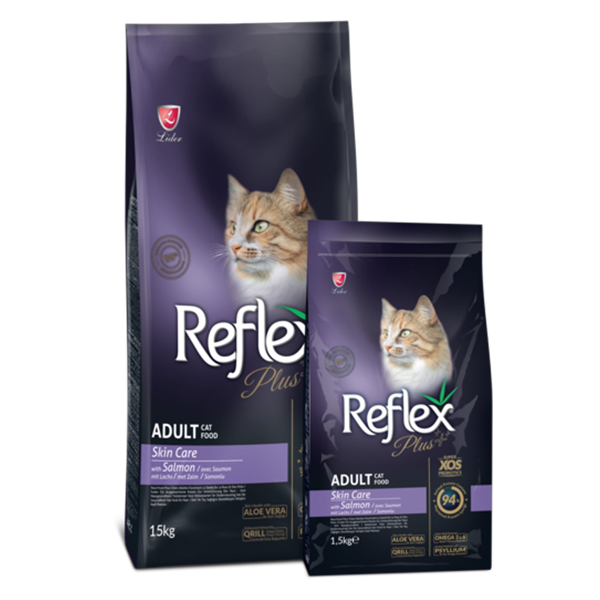Reflex Plus Skin Care Adult Cat Food with Salmon 1.5 |
