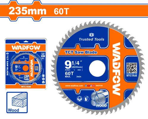 اسطوانة قص خشب 235MM 60T وادفو  WTC1K08  -عمان هاردوير