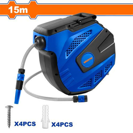 بربيش مياه مع بكرة سحب heavyduty 15 meter وادفو  WVZ1515  -عمان هاردوير