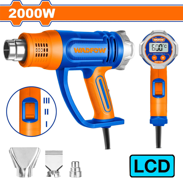 سشوار حراري شحن 2000W مع شاشة LCD وادفو  WHG1530  -عمان هاردوير