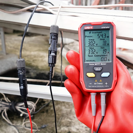 جهاز اختبار الألواح الشمسية المتقدم MPPT – UNI-T