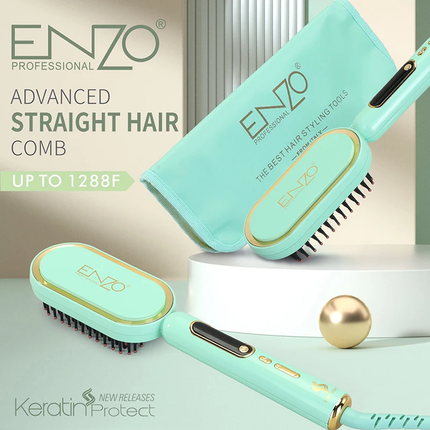 فرشاة سشوار الشعر بدرجة حرارة عالية 12800 فهرنهايت ماركة ENZO