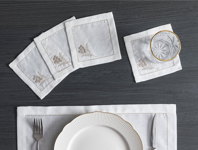 Gardenia Light Gold Cup Set – 4 Pieces