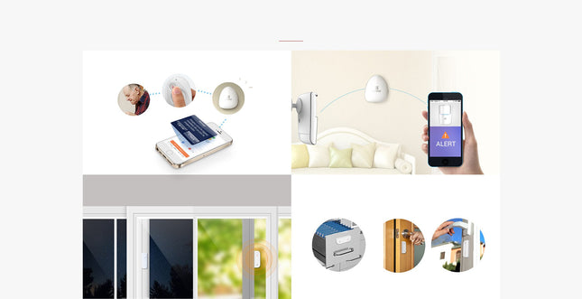 نظام إنذار لاسلكي (2 مستشعر + لوحة + جهاز تحكم عن بعد) -EZVIZ BS-113A