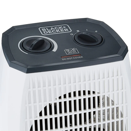 دفاية هوائية للمكاتب والمنازل بقوة 2000 واط ومحرك صامت ماركة BLACK & DECKER