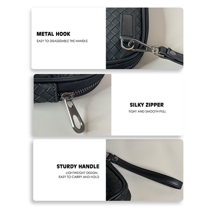 حقيبة يد أنيقة سوداء وعملية للحياة اليومية ماركة  LENYES LB528 Mark Handbag – Stylish Black Bag for Daily Use