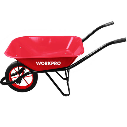 عربة يدوية WORKPRO سعة 65 لتر