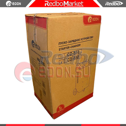 Edon CD-650 جهاز شحن وبطارية للسيارات