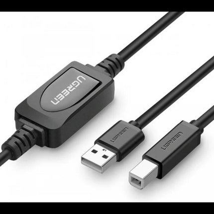 كابل طابعة UGREEN USB a إلى B 2.0 سلك ذكر نشط / US122