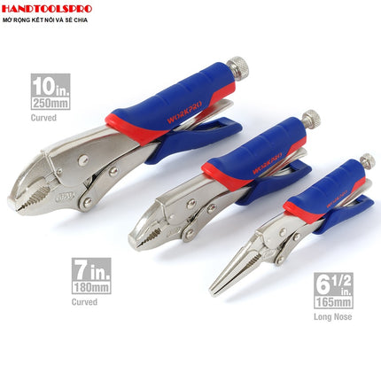 WP201003 طقم زرادية كبس 3 قطع  ثقيلة معزولة من وركبرو