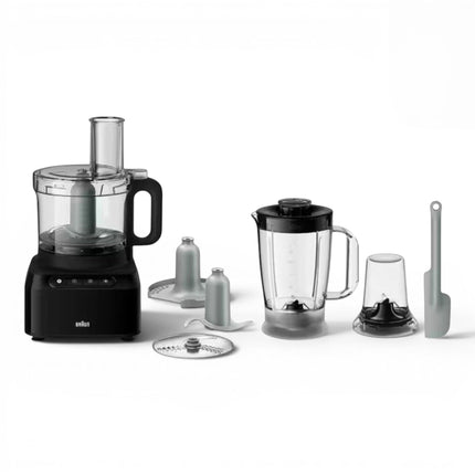 Braun PureEase Food Processor FP3132BK – 2.1L Bowl