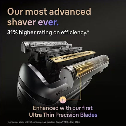 Braun Series 9 Pro+ 9667cc Electric Shaver with SmartCare Center and PowerCase